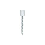 Boite de 50 - piton d'ancrage femelle pour tige filete - zingu m6 x 65