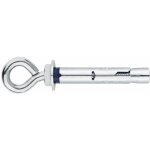 Index - cheville anti - rotation pour charges moyennes - piton - zingu� m6 x 45 �8 - boite de 100