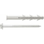 Index - cheville � frapper � 6 ailettes - vis t�te hexagonale - polyamide 6. 6 8 x 120 �8 - boite de ...