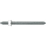Index - 10 tiges filet�es avec rondelle et �crou m12 x 160 mm inox a4 pour scellement chimique - eqa412160 ...