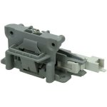 Indesit - verrou de porte d'origine (c00274116, 482000023147) lave - vaisselle ariston hotpoint scholtes ...