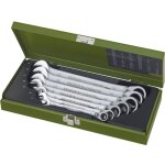 Proxxon - industrial 23124 microspeeder jeu de cls mixtes 7 pices ouverture de cl (mtrique) 8 - 19 ...