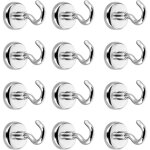 Ineasicer - crochets magn�tiques, crochet aimants, puissant aimant n�odyme force d'attraction de 5. 5 ...