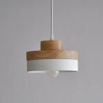 Ineasicer - e27 moderne suspensions luminaire plafonnier luminarie contemporain blanc vernis plafond ...