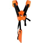 Ineasicer harnais d�broussailleuse - bandouli�re double harnais de doudeuse pour d�broussailleuse, tron�onneus ...