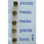 Lot de 5 buses de gaz lpg pour cuisine buse en laiton petit moyen grand four