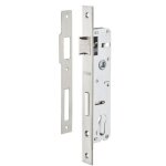 Inhhub boitier de serrure encastrable � cylindre pour menuiserie m�tallique, axe 25mm, bouts carr�s, ...