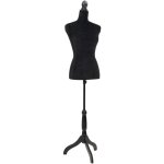 Buste de couture mannequin de femme noir - inlife Buste de couture mannequin de femme noir - inlife