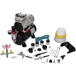 Inlife - kit de compresseur d'aérographe avec 3 pistolets Inlife - kit de compresseur d'aérographe avec 3 pistolets
