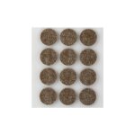 Inofix - 2763b20 feutre adhesif di�metro22 laine - bl - 12 m marron 8414419400245