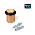 Butee de porte laiton avec rondelle (blister) inofix