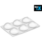 Inofix - tampons de protection adhsifs pour tagre 16x7, 9 mm ( blister 6 uni. )