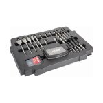 Insert d'accessoires stier pour systainer classic, garni, 62 pi�ces