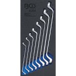 Insert de servante d'atelier 1 / 3: jeu de cls polygonale 6 x 7 - 20 x 22 mm contre coudes 8 pices ...
