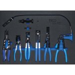 Bgs technic - insert de servante d'atelier 3 / 3 : jeu de pinces pour colliers