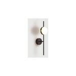 Mantra - applique, lampe murale design cuba par noir en metal