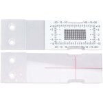 Instrument de mesure des �carts en acrylique, pied � coulisse de comparaison des fissures d'angle pour ...