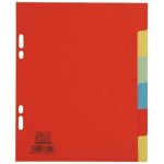 Intercalaires carton 180g 17x22 - jeu de 6