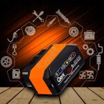 Interface de diagnostic qerk kw905 obd2 elm327 bluetooth 5. 0 testeur polonais