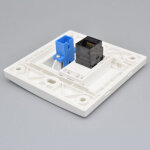 Interface de prise murale fibre optique sc ? panneau de prises r�seau rj45 ? connexion femelle - femelle ...