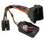 Interface commande au volant vw16c compatible avec vw 03 - 15 voir liste pour autoradio chinois 3 fils ...