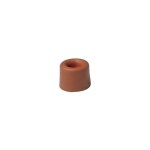 Interges - butoir caoutchouc � 30 ht 18 en sachet de 10 pi�ces coloris blanc
