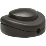 Interrupteur pour lampe pied carr� noir - legrand