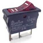 Interrupteur 3 cosses rouge 500900 - grille - pain magimix