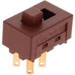 Interrupteur curseur lumiere 4 cosses 814490282 - hotte