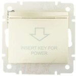 Interrupteur d'h�tel avec temporisation d'arr�t domo kanlux 24965