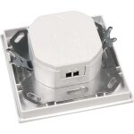Interrupteur mural d�tecteur de mouvement encastr� 160� pour lampes ampoules led, halog�nes
