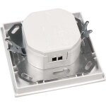 Interrupteur mural d�tecteur de mouvement encastr� 160� pour lampes ampoules led, halog�nes