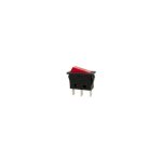 Interrupteur de puissance a bascule 10a - 250v spst on - off - avec temoin neon rouge velleman r901a