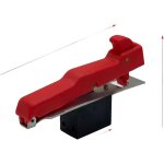 Interrupteur de s�curit� verrouillable pour meuleuse d'angle 125 150 180 230 mm et machines de finition ...