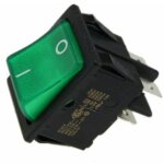 Interrupteur vert 230v d'origine (2926274107, 292627410) rfrigrateur, conglateur dometic