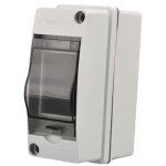 Ip65 outdoor waterproof control box 2 modules abs plastic surface electrical waterproof control box outdoor ...