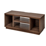 Iris ohyama, meuble tv, meuble tele, banc tv, ecran jusqu'� 43 pouces, ots - 100s, marron, l36 x p100 ...