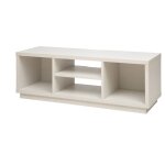 Iris ohyama, meuble tv, meuble tele, banc tv, support t�l�vision pour ecran jusqu'� 55 pouces, 4 etag�res, ...