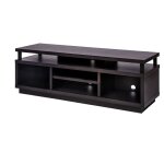 Iris ohyama, meuble tv, meuble tele, banc tv, support t�l�vision pour ecran jusqu'� 55 pouces, 5 etag�res, ...