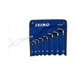 Irimo - jeu de 8 cl�s � pipe d�bouch�es 6x6 dans une pochette