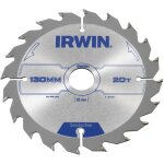 Irwin - irw1897087 130 x 20 mm 20 - teeth lame de scie circulaire avec dents tools Irwin - irw1897087 130 x 20 mm 20 - teeth lame de scie circulaire avec dents tools