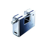 Cadenas blindé city boxer 90 - iseo argent anse inox Cadenas blindé city boxer 90 - iseo argent anse inox