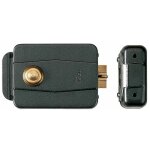 Is - serrure lectrique iseo 510 - 60 mm avec bouton poussoir