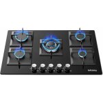 Iseasy - plaque de cuisson gaz 5 feux encastrable, table de cuisson � gaz 5 feux, cuisini�re � gaz, plaque ...