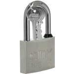 Cadenas city nickelé satiné 45 anse 3 clés s'entrouvrant - iseo Cadenas city nickelé satiné 45 anse 3 clés s'entrouvrant - iseo