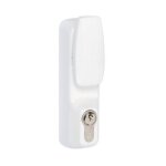 City - ensemble bouton cylindre grand mod�le iseo anti - vandalisme - blanc - 94012004t