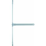 Serrure coupe - feu push idea 3 points lat�raux + haut / bas iseo barre grise 840 mm - gris - 942308477ta ...