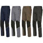 Industrial starter - issa stretch extreme pantalon de travail multi - poches - xxxl - bleu