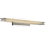 Italux - scarlett - applique murale led moderne chrome, blanc chaud 3000k 560lm