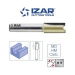 Izar - fraise � rainer droite carbure hm d. 8 mm 2 tranchants